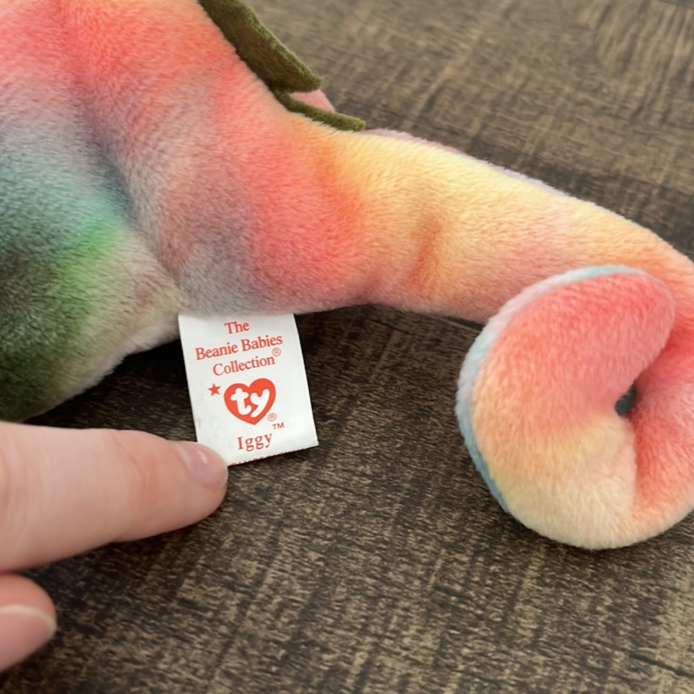 Beanie‎ Baby Original - Iggy 1997 - Picture 5 of 6
